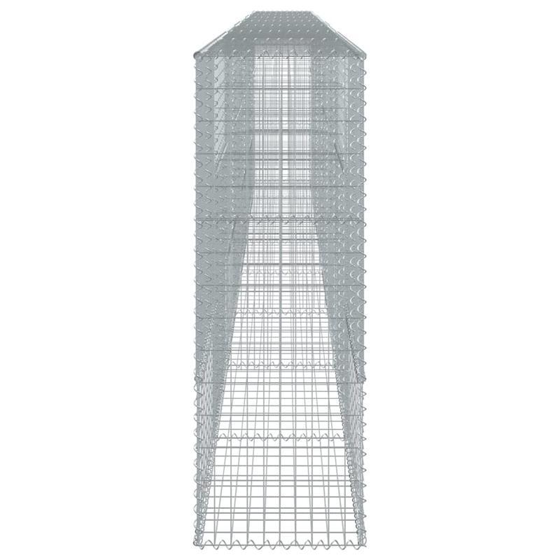 Gabion – Stoneschaal – Steenkorf – Tuinmuur – Erfafscheiding – Gegalvaniseerd IJzer – 800 x 50 x 150 cm – Weerbestendig & Stevig