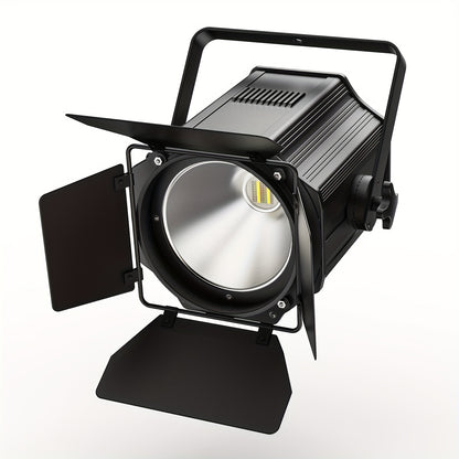 LED Stagelampen – Showspots – Podiumverlichting – DJ Lampen – LED Spots – 2-Pack 200W COB RGBWA+UV – DMX512 Met Barn Doors