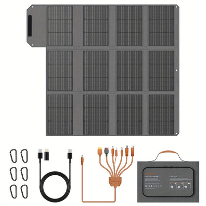 Zonnepaneel – Solar Panel – Draagbaar Zonnepaneel – Opvouwbaar Zonnepaneel – Flexibel Zonnepaneel – 120W Hoog Rendement – ETFE Coating Monokristallijn