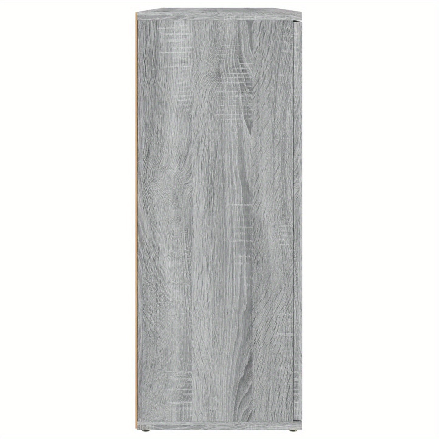 Sideboard Grey Sonoma 91x29.5x75 cm Engineered Wood Side Cabinet Organizer Storage Cabinet Storage Box for Bedroom, Living Room, Bathroom, Home Furniture