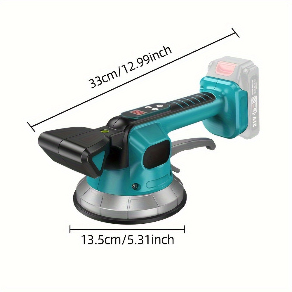 Tegelsteller – Tegelzuiger – Tegelplaatser – Tegelversteller – Tegelhulpmiddel – Oplaadbaar Met Verstelbare Vibratie – 200 Kg Zuigkracht – Compatibel Met 18V Makita Accu