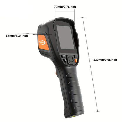 Warmtebeeldcamera – Infraroodcamera – Thermografische Camera – Thermische Beeldcamera – IR Camera – 160x120 Resolutie – 50mK Gevoeligheid – Groot 7,11 cm Display – USB Oplaadbaar