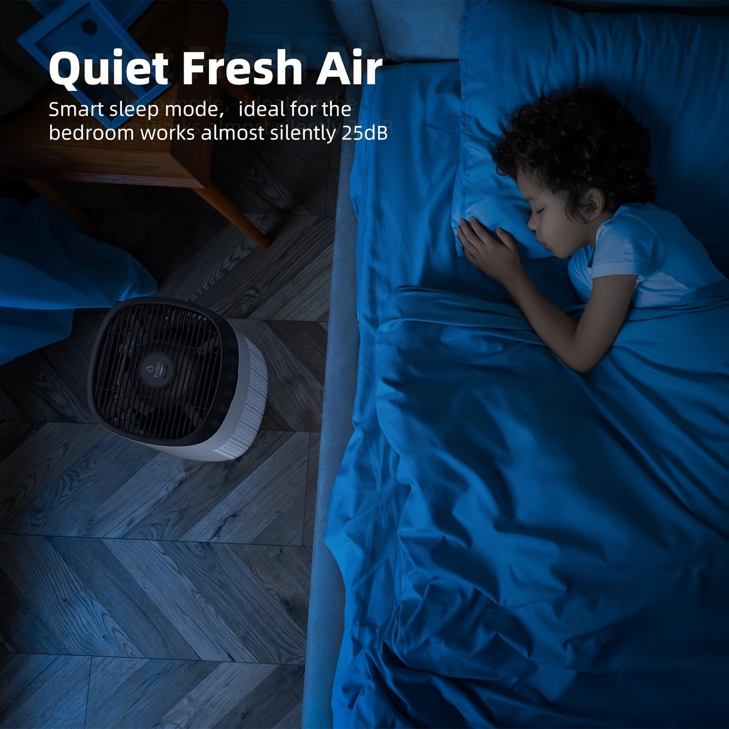 Luchtreiniger – Luchtzuiveraar – Air Purifier – Luchtfilter – Luchtverfrisser – HEPA H13 Filter – Aromatherapie – Ultrastil 28 dB – Voor 60-120 m² – 300 m³/h – Slimme App & Spraakbediening