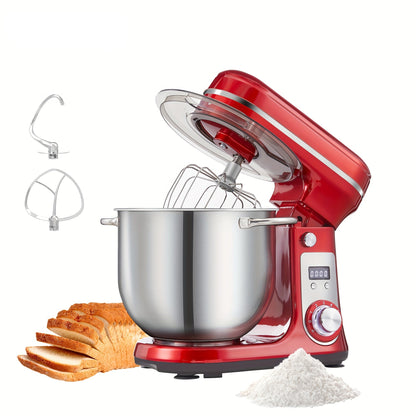 Keukenmixer – Keukenmachine – Keukenrobot – Handmixer – Standmixer – 1200W Motor – 6L RVS Mengkom