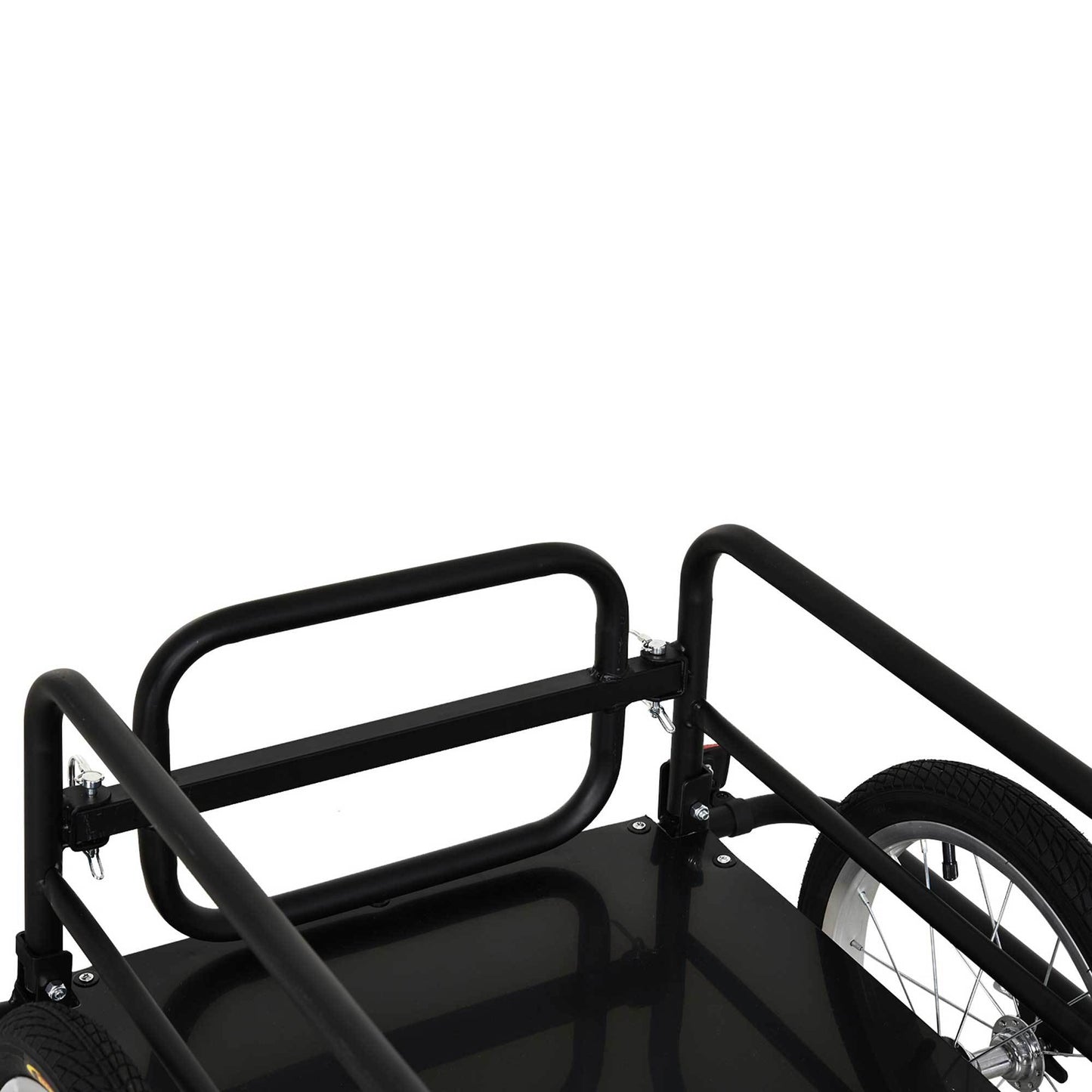 Fietskar – Fietsaanhanger – Bagagekar – Transportkar – Aanhangwagen – Stalen Frame – 70 Liter Inhoud