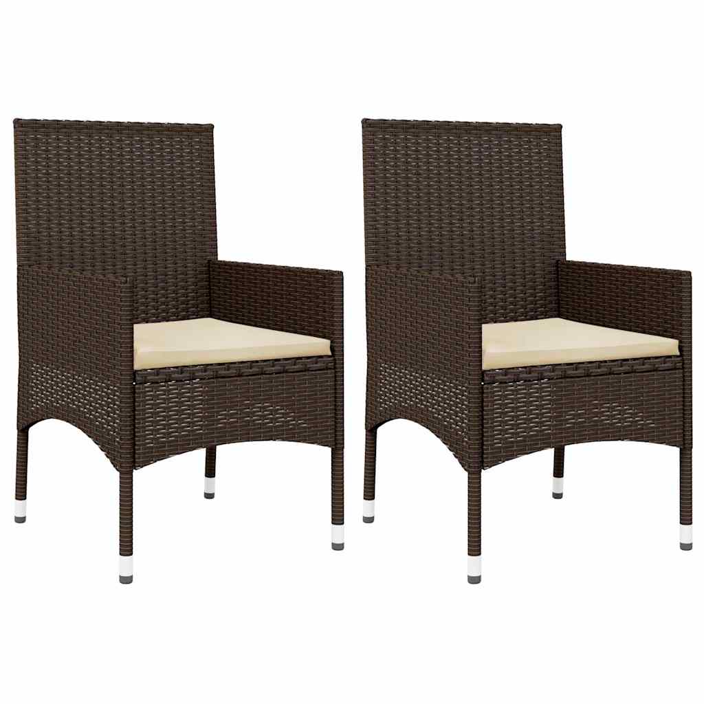 Loungeset – Tuinset – Loungesets – Loungebank – Balkonset – Poly Rattan – Inclusief Zachte Afneembare Kussens