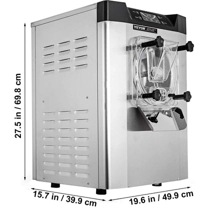IJsmachine – IJsbereider – IJsmaker – Hardijsmachine – Roomijsmachine – RVS Behuizing – 4,2L Capaciteit