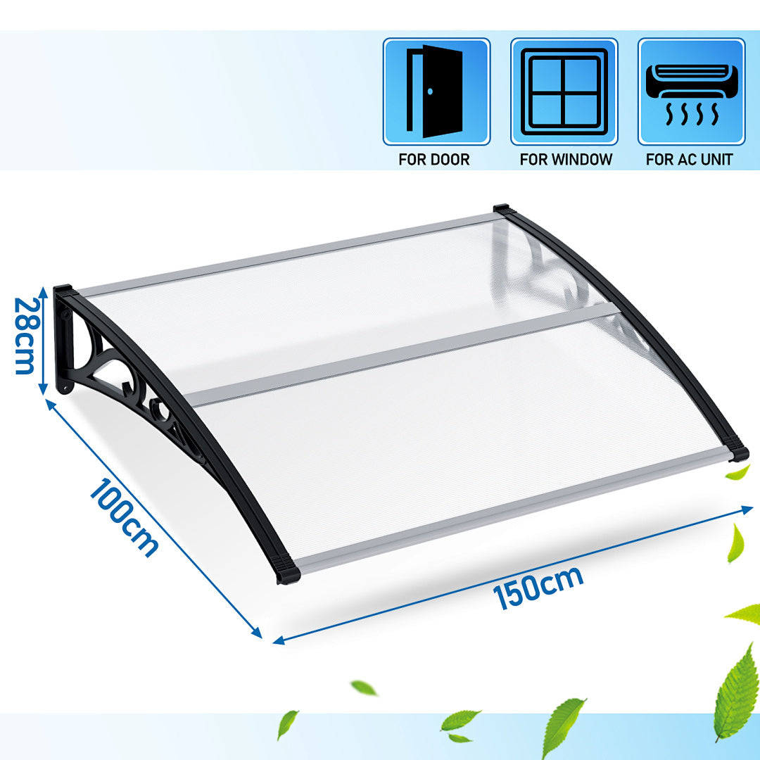 Outdoor Door Awning – Weatherproof Canopy for Doors, Windows & Balconies, Stylish Rain & Wind Protection, Safe Anti-Slip Entrance Cover