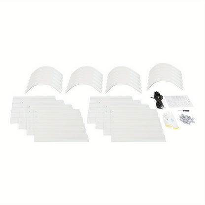 Hoogtebakje – Verhoogde Plantenbak – Moestuinbak – Bloemenbak – Tuinbak – Aluminium-zink Gecoat Staal – Grote Afmeting 240x60x43 cm