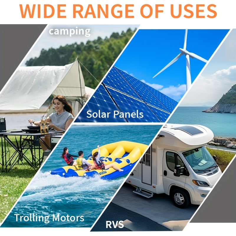 Li-ion Accu – Lithium Batterij – LiFePO4 Accu – Energieopslag Batterij – Batterij 12V 100Ah – Ingebouwd 100A BMS – 6000 Cyclus Levensduur
