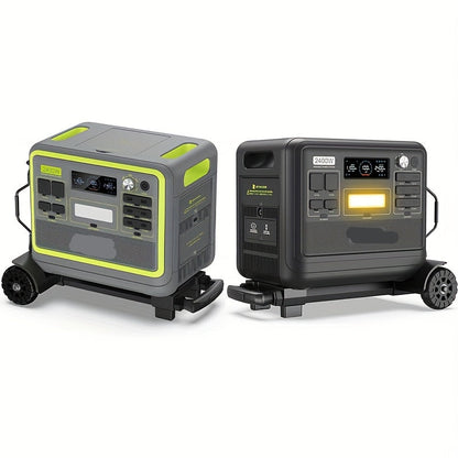 Draagbare Powerstation – Mobiele Generator – Noodstroom – Zonne-accu – 2048Wh Capaciteit – 2400W Output