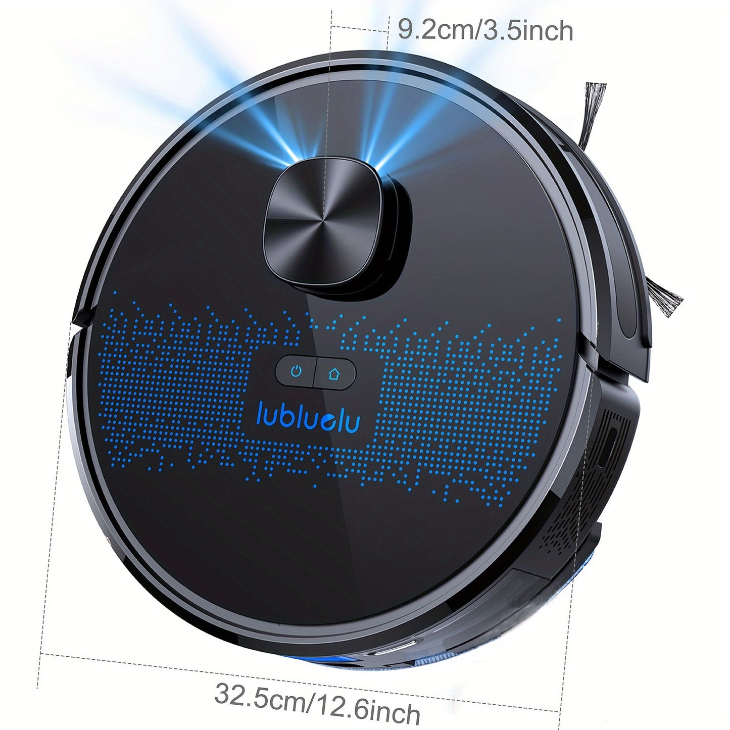 Robotstofzuiger – Robotstofzuiger & Mop – Robotveger – Robotcleaner – SL60 Plus Variant – 3-in-1 Zuigen, Dweilen & Vegen – Zelfledigend Stofreservoir 2,5L – 4000Pa Krachtige Zuigkracht