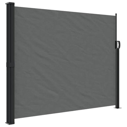 Zijscherm – Uittrekbaar Scherm – Windscherm – Tuinscherm – Balkonscherm – 160x600 cm – Polyester Met Waterafstotende Coating