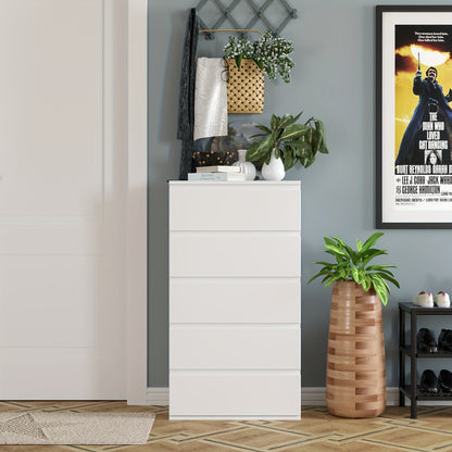 Ladekast – Opbergkast – Dressoir – Kast – Ladenkast – Wit – Grote Opbergcapaciteit – Duurzaam Hout