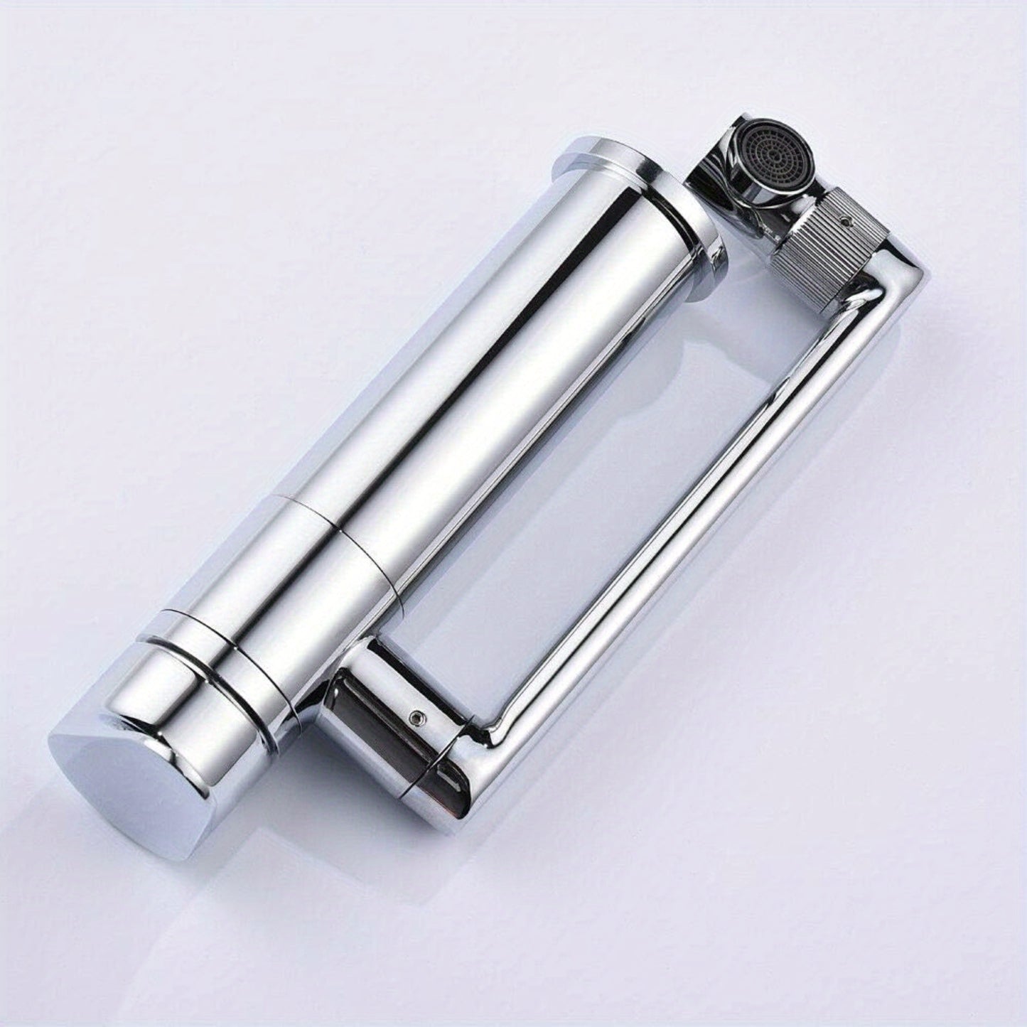 Goodslinesshop DiLiBee 360° Rotatable Single Handle Bathroom & Kitchen Sink Faucet - Chrome Finish, Nickel Plated Stainless Steel Valve, Classic Modern Design, Easy Installation with Mounting Hardware & Flexible Hoses, Effic