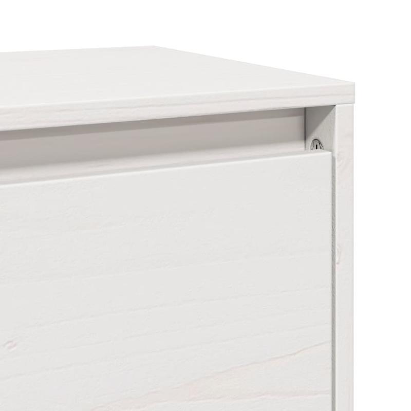 Modern European Style Solid Pine Wood Wall Shelf & Storage Cabinet - White 100x30x35cm, Wall-Mounted Space-Saving Organizer for Living Room, Bedroom, Home Office (Free Shipping), Storage Furniture, Sleek European Design, Smoo