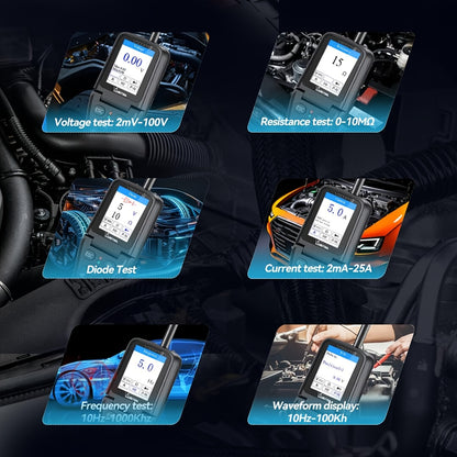 OBD2 Diagnose Tool – Auto Scanner – Foutcode Lezer – Voertuig Diagnostiek – Diagnoseapparaat – 4 Systeemdiagnoses – Draadloos Met USB Voeding