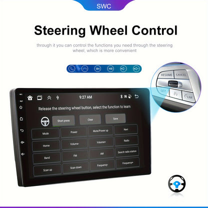 Autoradio – Auto Stereo – Multimedia Speler – Car Player – Navigatiesysteem – 10,1 Inch HD Touchscreen – Android 13 & Draadloos CarPlay