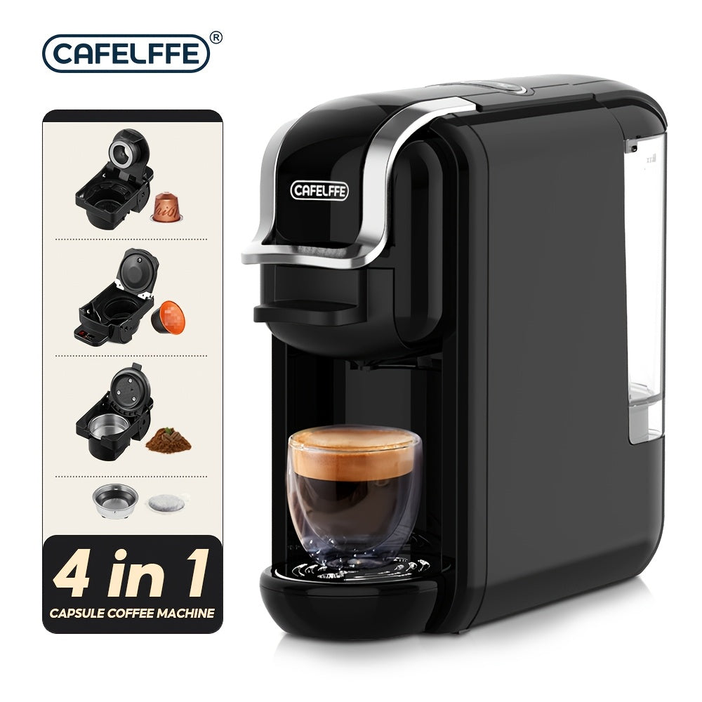Koffiemachine – Espressomachine – Capsulemachine – Koffiecupmachine – Volautomatisch – 19 Bar Druk – Warm & Cold Brew – 0,6L Afneembaar Waterreservoir