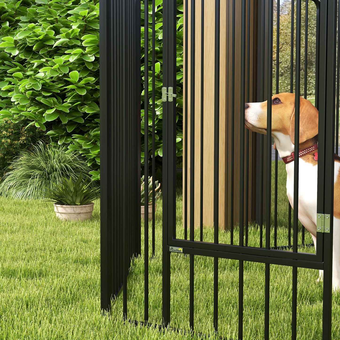 Hondenren – Puppyren – Hondenbench – Hondenkennel – Dierenren – Modulair Ontwerp – Epoxy Staal 100 cm Hoog