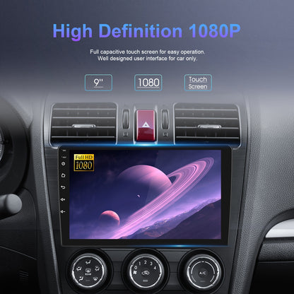 Autoradio – Auto Multimedia Speler – Car Stereo – 2 DIN Radio – Auto Entertainment – 9 Inch Touchscreen – Android 13 – Draadloze CarPlay & Achteruitrijcamera