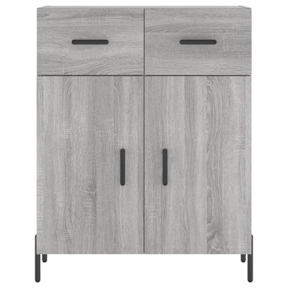 Simple Sideboard, Spacious Storage Cabinet with Display Shelf, Suitable for Kitchen, Living Room, Stylish Furniture, Offers Additional Storage Space and Home Decoration, Ensures Safety. Tall Cabinet 69.5x34x180 cm, Treated Wo