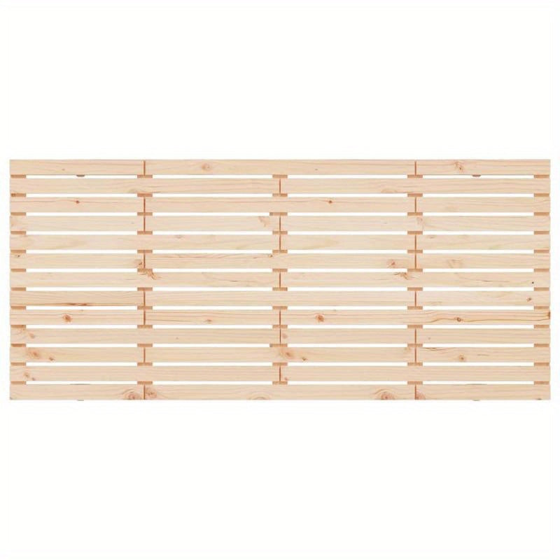 Hoofdbord – Bedhoofd – Bedframe Hoofdeinde – Bedpaneel – Slaapkamermeubel – Massief Vurenhout – Verticale Planken – Eenvoudige Installatie – 166x3x91,5 cm