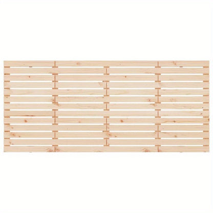 Hoofdbord – Bedhoofd – Bedframe Hoofdeinde – Bedpaneel – Slaapkamermeubel – Massief Vurenhout – Verticale Planken – Eenvoudige Installatie – 166x3x91,5 cm