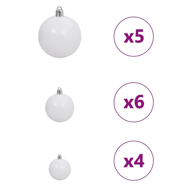 150cm PVC Green Artificial Christmas Tree Suitable for Living Room Holiday Decoration Bedroom Corner Arrangement Entrance Scene Embellishment