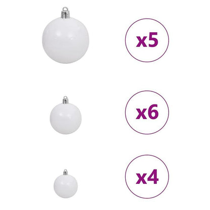 150cm PVC Green Artificial Christmas Tree Suitable for Living Room Holiday Decoration Bedroom Corner Arrangement Entrance Scene Embellishment
