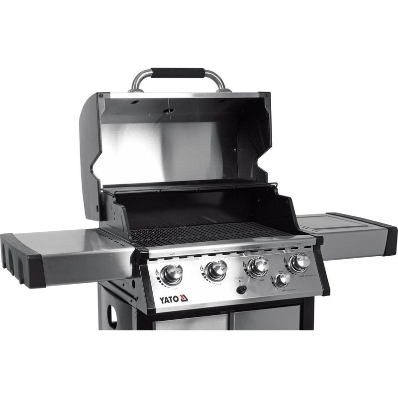 Gasbarbecue – Gas Grill – Buitenkeuken – BBQ – Tafelbarbecue – Roestvrij Staal – 17,5 kW Vermogen