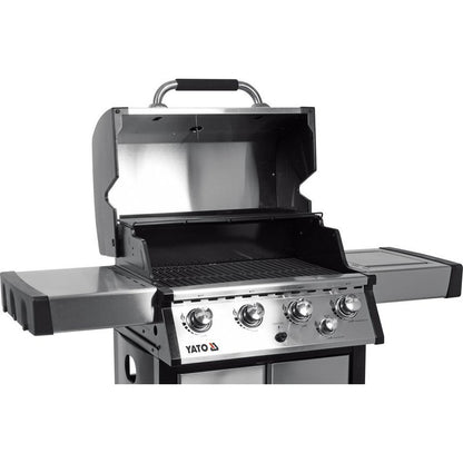 Gasbarbecue – Gas Grill – Buitenkeuken – BBQ – Tafelbarbecue – Roestvrij Staal – 17,5 kW Vermogen