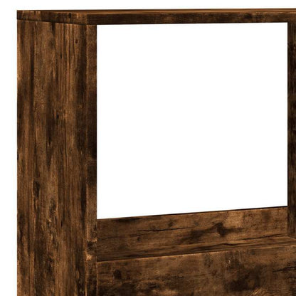 Bookcase Smoked Oak 100X33X175 Cm Wood Material