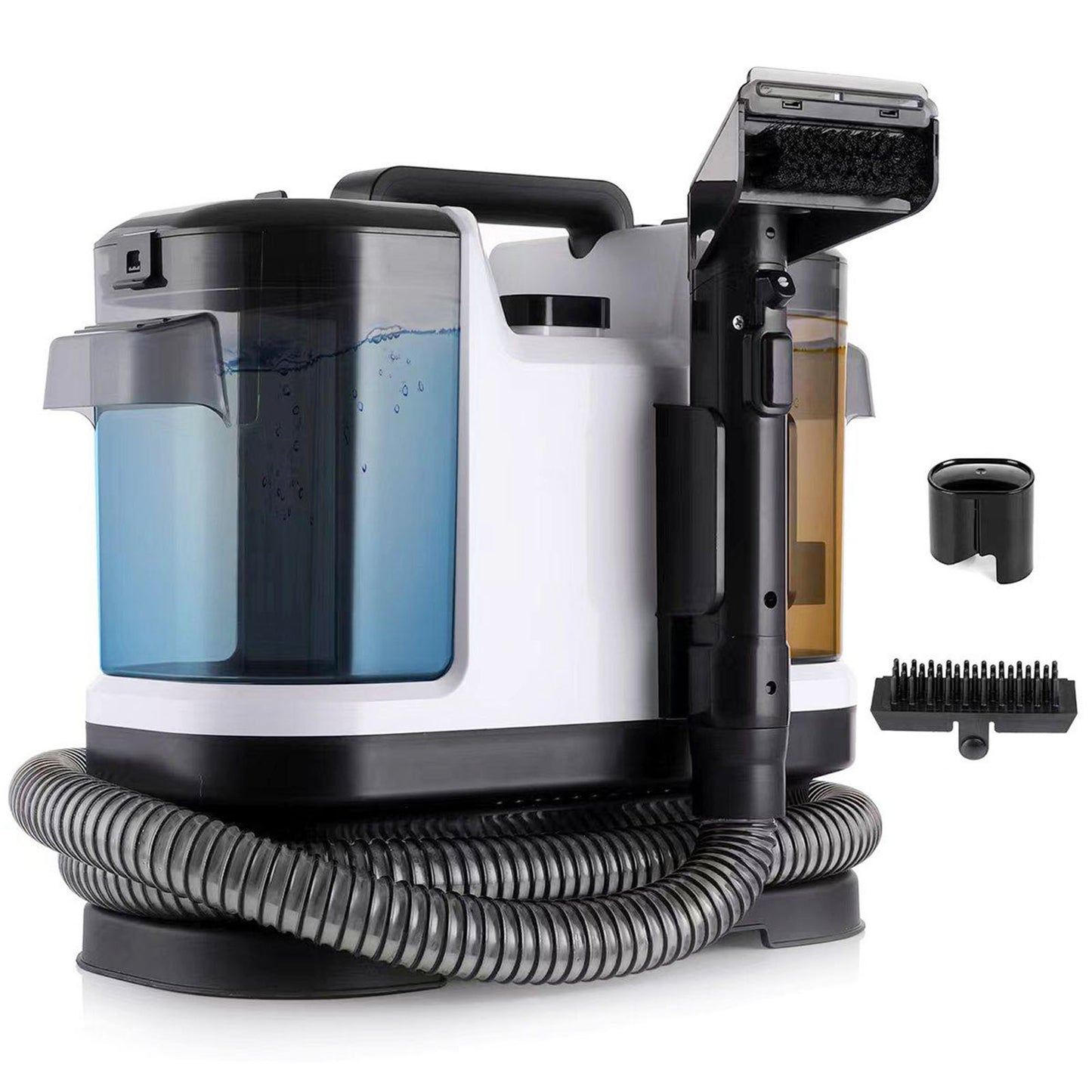 Spot Cleaner – Vlekverwijderaar – Tapijtreiniger – Dierenhaar Verwijderaar – Stofzuiger – Compact & Draagbaar – Met Speciaal Opzetstuk voor Huisdierenharen