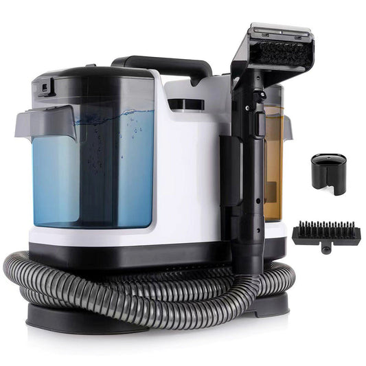 Spot Cleaner – Vlekverwijderaar – Tapijtreiniger – Dierenhaar Verwijderaar – Stofzuiger – Compact & Draagbaar – Met Speciaal Opzetstuk voor Huisdierenharen