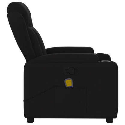 Relaxstoel – Fauteuil – Loungestoel – Schommelstoel – Relaxfauteuil – Massagefunctie – Verstelbare Rugleuning tot 135° – Stabiel Hout-Metaal Frame