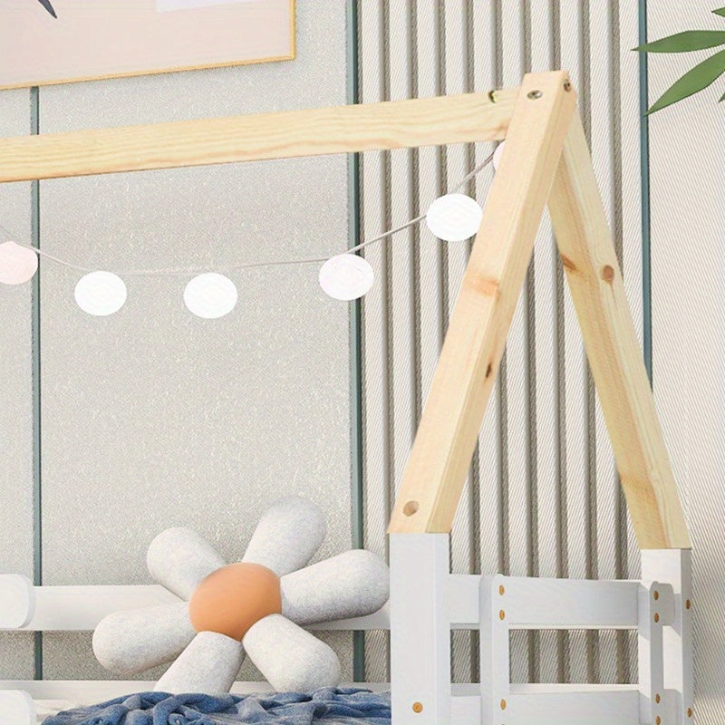 Staalbed – Metaalbed – Gastbed – Uittrekbed – Enkelsbed – Pull-Out Rolling Bed – Ruimtebesparend Design – Inclusief Dakconstructie
