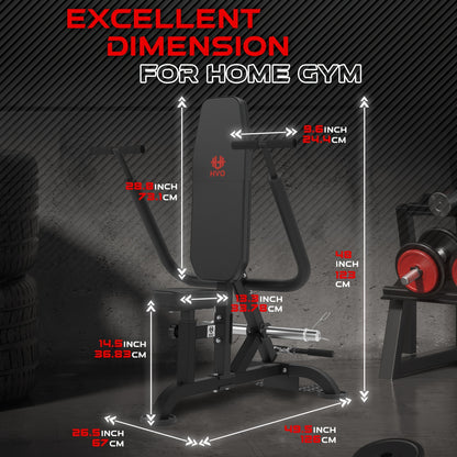 Dipmachine – Dips Station – Krachtstation – Pull Up Bar – Dip Station – Plate Loaded – Robuust IJzer – Compact Ontwerp