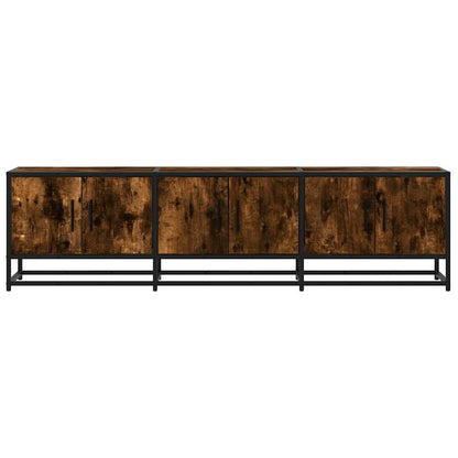 TV meubel – Tv kast – Tv meubel met opbergruimte – Media meubel – Entertainment meubel – Variant Brun – Ruime opslag – Duurzaam materiaal zonder hout
