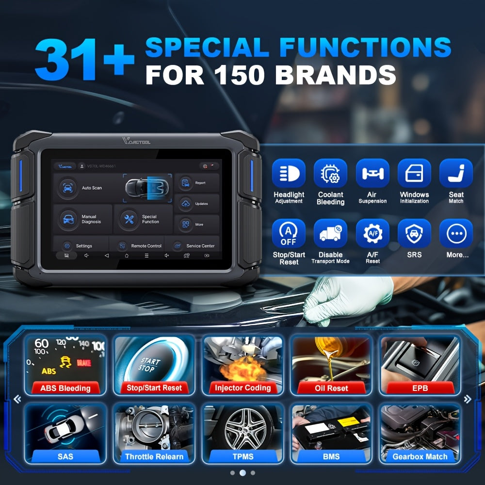 Autodiagnose Scanner – OBD2 Scanner – Foutcode Uitlezer – Auto Diagnose Tool – Auto Scan Tool – Bidirectionele Besturing – Levenslange Gratis Updates