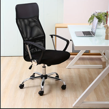 Bureaustoel – Ergonomische Stoel – Kantoorstoel – Office Chair – Verstelbare Stoel – Ademend Mesh – Verstelbare Hoogte 48-58 cm – Maximaal Belastbaar 120 kg