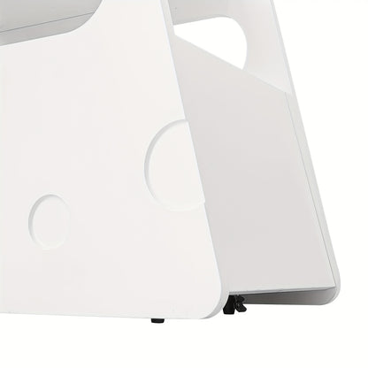 Dressoir – Ladekast – Opbergkast – Buffetkast – Woonkamertafel – Modern Wit – Met Wieltjes – Veilig Afgeronde Hoeken – Compact & Mobiel