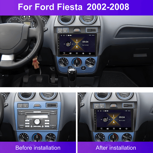 Android 15 Autoradio – Multimedia Speler – Navigatiesysteem – Touchscreen Radio – CarPlay Android Auto – 9 Inch Scherm – 4GB RAM 64GB Opslag – Achteruitrijcamera Met Microfoon