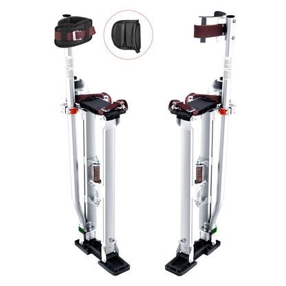Steigerpennen – Werksteunen – Schalmen – Traplopers – Aluminium Steigers – Verstelbaar 60-102 cm – Inklapbare Knieschermen – Antislip Rubberzolen