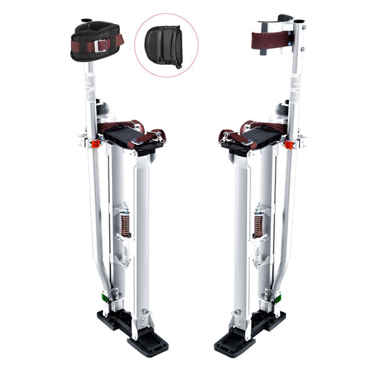 Steigerpennen – Werksteunen – Schalmen – Traplopers – Aluminium Steigers – Verstelbaar 60-102 cm – Inklapbare Knieschermen – Antislip Rubberzolen
