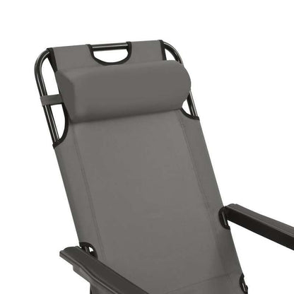 Inklapbare Ligstoelen – Verstelbare Tuinstoelen – Relaxstoelen – Lounge Stoelen – Roestvrijstalen Frame – Verstelbare Rugleuning