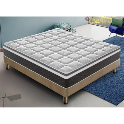Comfortmatras – Orthopedisch Matras – Traagschuimmatras – Memory Foam Matras – Slaapmatras – 120x200 cm – 30 cm Hoog – 13 Comfortzones Met Optimale Ventilatie