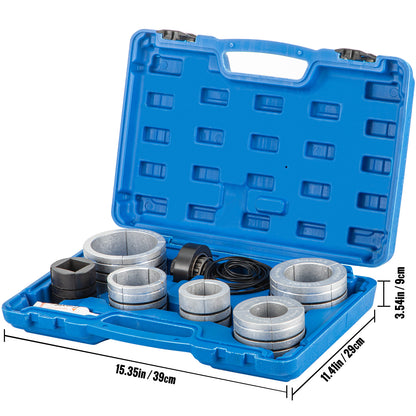Uitlaatpijpset – Uitbreidingsset Uitlaatpijp – Uitlaatpijp Uitzetter – Hydraulische Pijpuitbreider – Handmatige Hydraulische Uitlaatpijp Expander – 1,6 tot 11 cm Diameter – 10 Ton Kracht