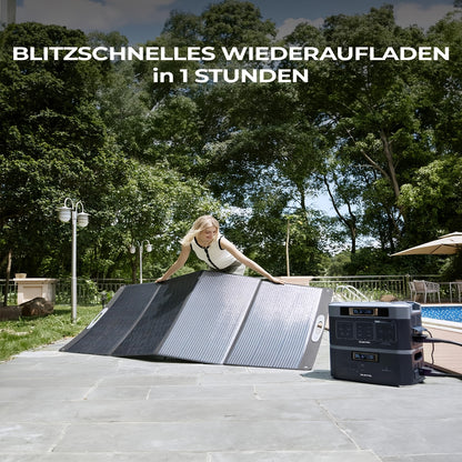 Power Station – Draagbare Accu – Noodstroomvoorziening – Energieopslag – Laadstation – 2048Wh LiFePO4 Batterij – 3600W Vermogen