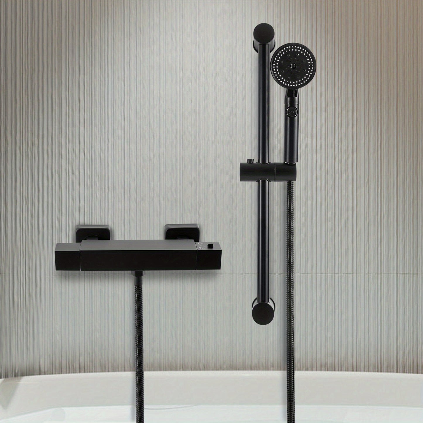 Douchekraan – Mengkraan – Douche Set – Regendouche – Handdouche – Koper Met Vacuüm Coating – 360° Draaibare Regendouche
